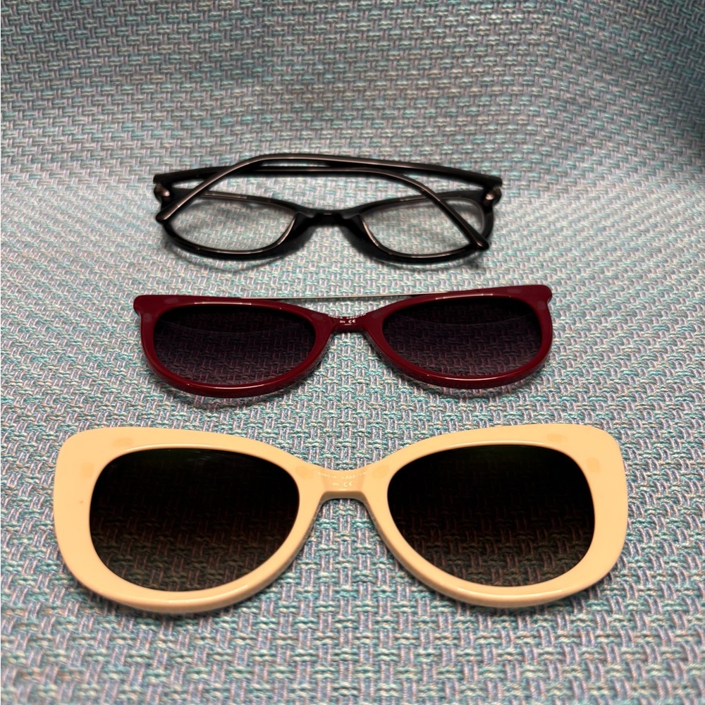CHANEL Elegant and Interchangeable Sunglasses Trio - Picture 3 of 12